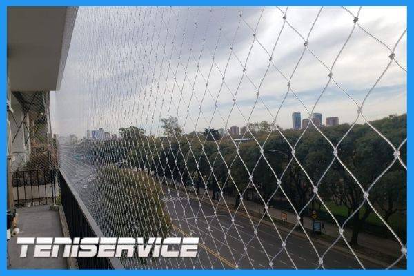 Redes de protección para balcones