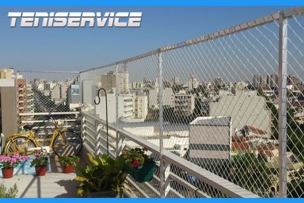 Redes de protección para balcones
