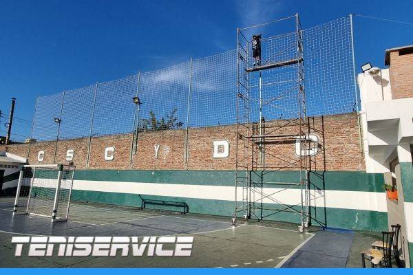 Redes de contención para canchas