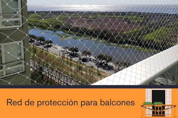 Red de protección para balcones