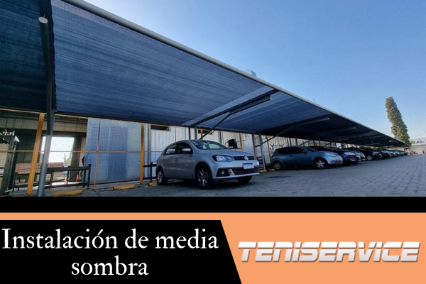 Instalación de media sombra