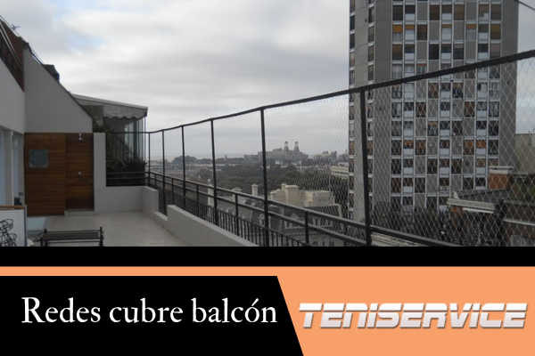 Redes cubre balcón
